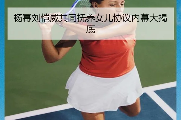 杨幂刘恺威共同抚养女儿协议内幕大揭底